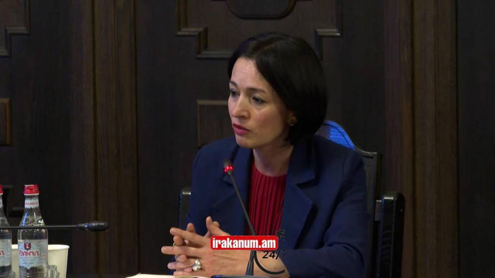 Ժաննա Անդրեասյանը հետը գիրք էր բերել. փոխվարչապետը սկսեց ուսումնասիրել