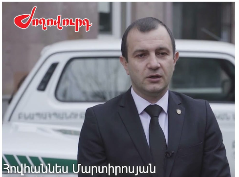 ՖՈՏՈ. 1 տարում 6 գույք է հայտարարագրել տեսչական մարմնի ղեկավար Հովհաննես Մարտիրոսյանը. «Ժողովուրդ»