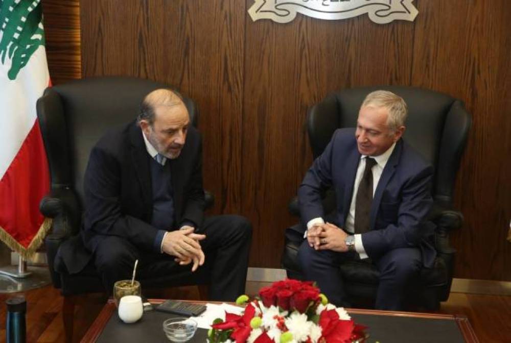 Վահագն Աթաբեկյանը հանդիպել է Լիբանանի պաշտպանության նախարարի հետ