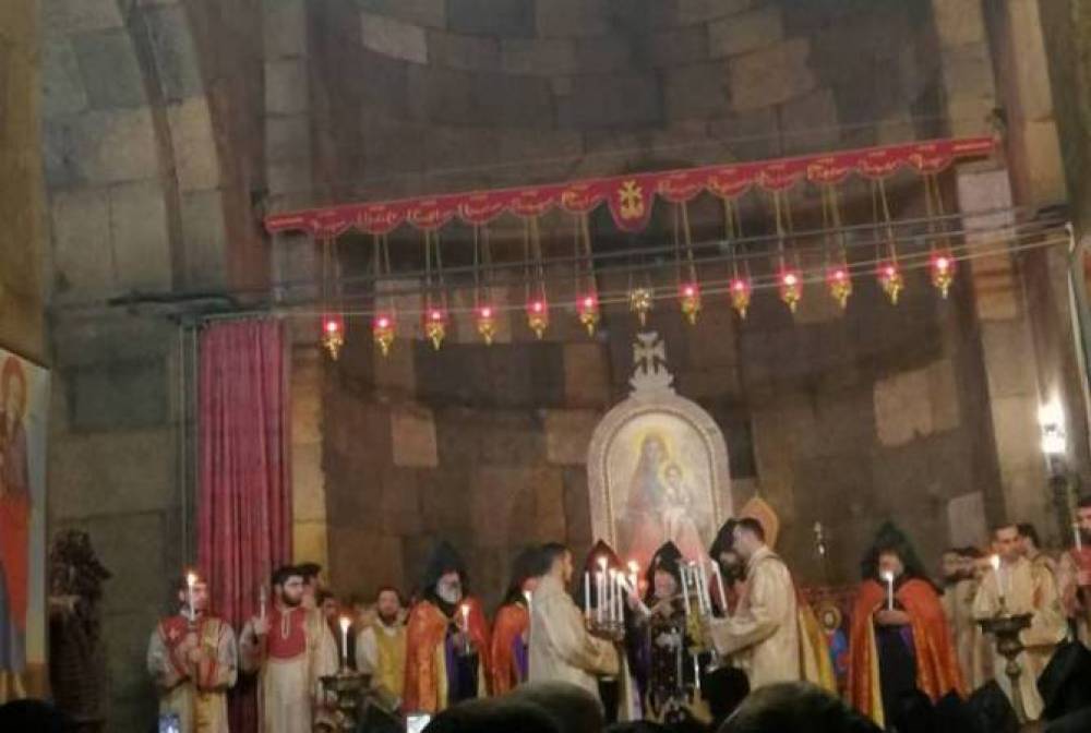 Սբ Գայանե եկեղեցում մատուցվել է ճրագալույցի պատարագ