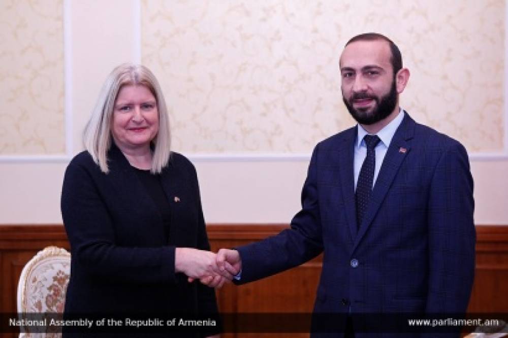 Արարատ Միրզոյանն ընդունել է ՀՀ-ում Միացյալ Թագավորության դեսպանին