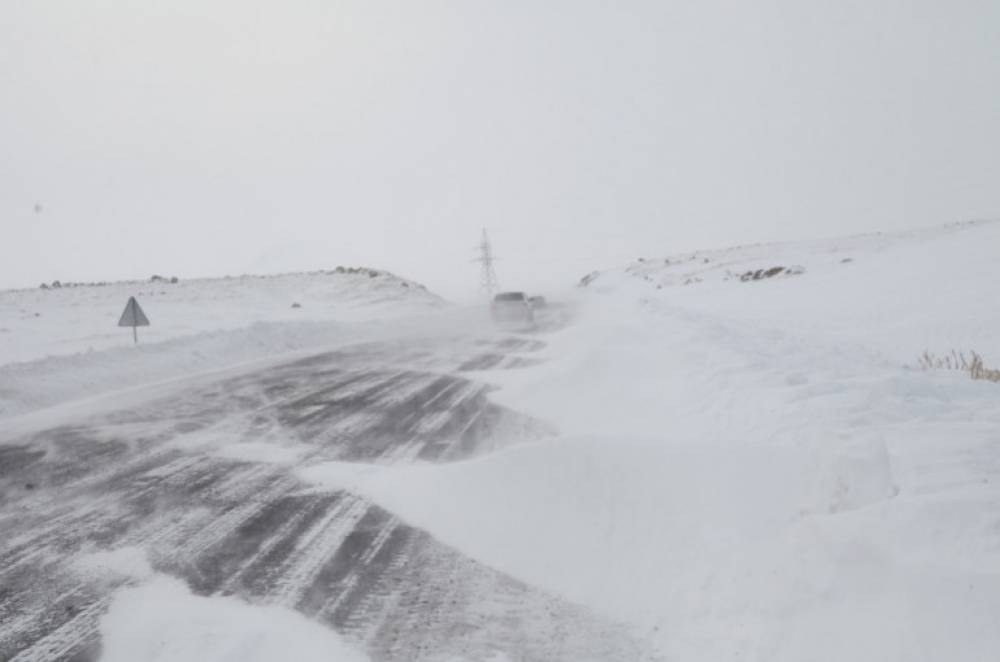 Գորիս-Սիսիան ճանապարհահատվածում բուք է