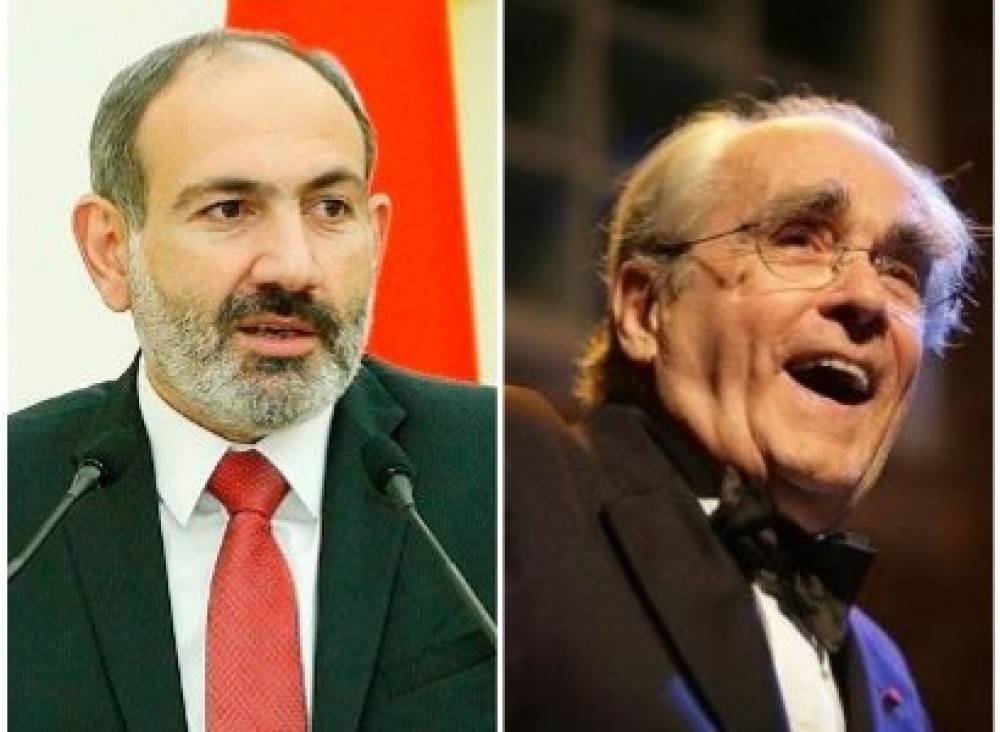 Հայ եւ ֆրանսիացի ժողովուրդների մեծ զավակ Միշել Լեգրանը իր գլուխգործոցներով միշտ կմնա մեզ հետ. Փաշինյան