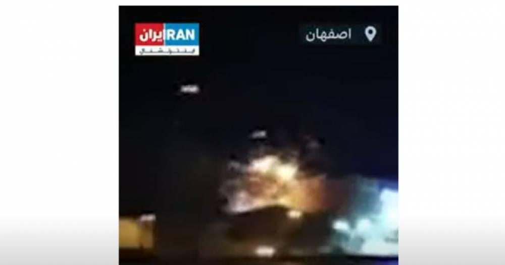 Համացանցում է հայտնվել Իրանի Սպահան քաղաքում զենքի գործարանի վրա պայթյունի պահը (Video)