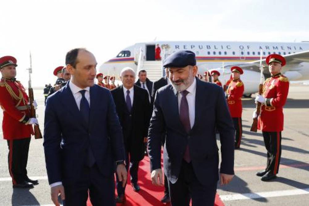 Նիկոլ Փաշինյանն աշխատանքային այցով ժամանել է Վրաստան