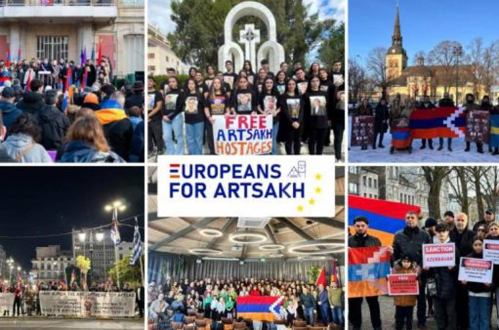 Հունվարի 27-28-ին, ի պաշտպանություն Արցախի, ավելի քան 50 եվրոպական քաղաքներում հավաքներ է եղել