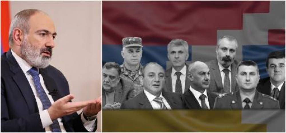 Փաշինյանը նոր քարտեզներ տալով շնորհակալություն է հայտնում ԱՀ ղեկավարների կալանքը երկարացնելու համար