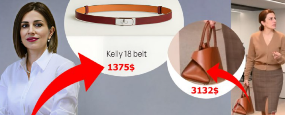 Նախարարի գոտին 1375$ է, պայուսակը՝ 3150$. շքեղությունների շարքից. «Ժողովուրդ»