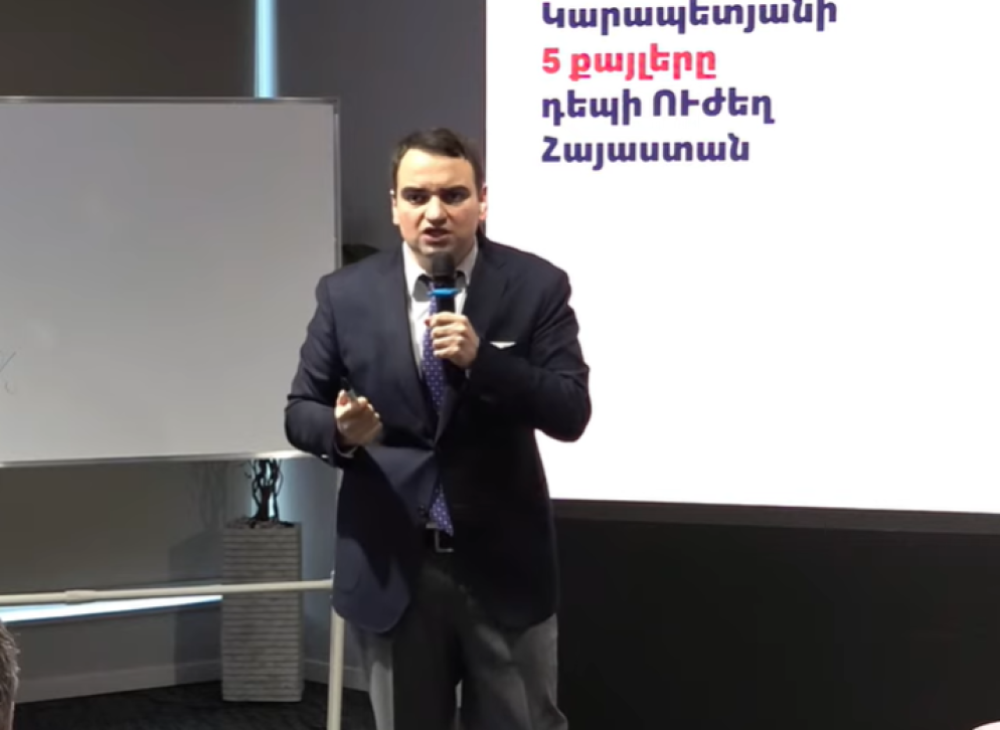 Նախատեսում ենք Հայաստանում ստեղծել 300 000 աշխատատեղ . Նարեկ Կարապետյան (Տեսանյութ)