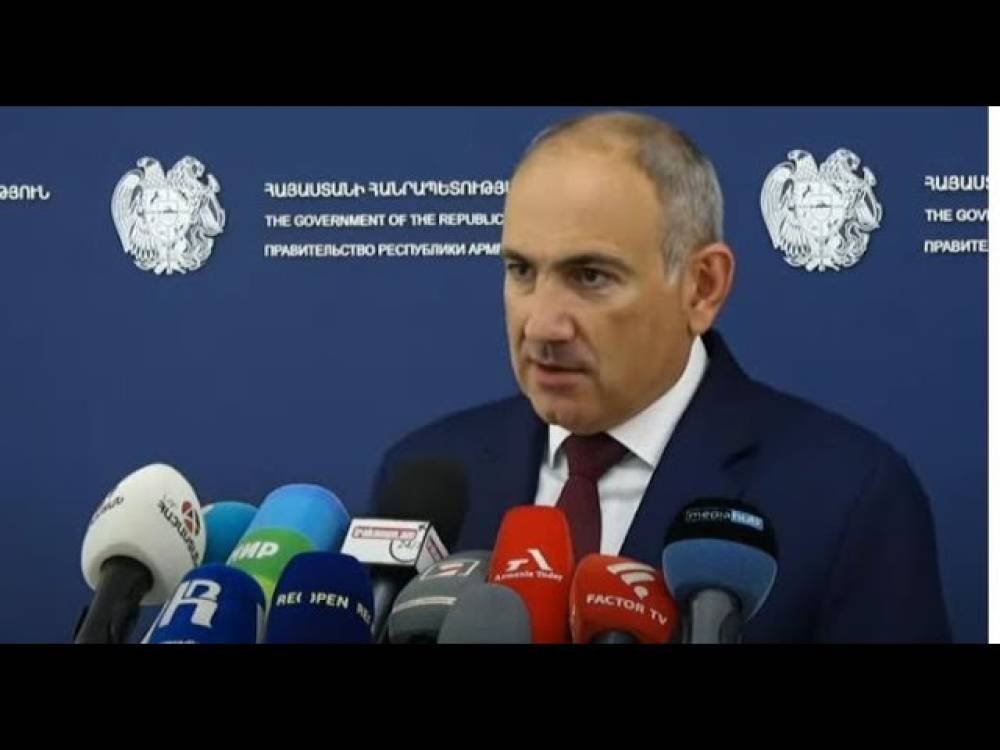 Հիմա․ Նիկոլ Փաշինյանի ճեպազրույցը․ նա պատասխանում է լրագրողների հարցերին