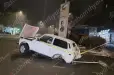 Երևանում բախվել են Mercedes-ը և VAZ 2121-ը․ վերջինի հետևի 2 անվահեծանները կոտրվել են․ կան վիրավորներ