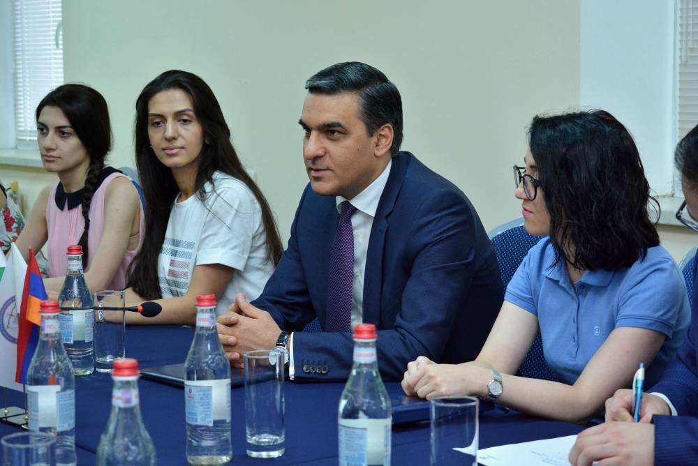 Բուլղարիայի օմբուդսմանի աշխատակազմն ուսումնասիրում է Հայաստանի մարդու իրավունքների պաշտպանի փորձը