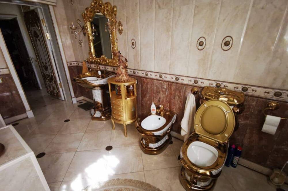 Ոսկեզօծ սենյակներ և զուգարանակոնքեր. «ՌԻԱ Նովոստի»-ն ներկայացրել է կոռուպցիայի համար ձերբակալված ռուս գնդապետի «պալատի» լուսանկարները (տեսանյութ, լուսանկարներ)