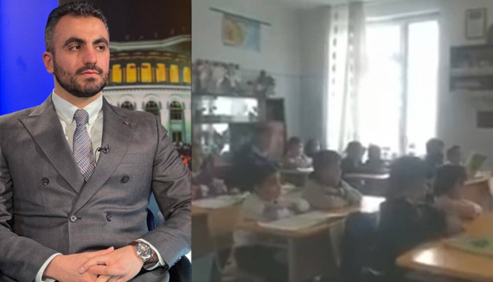 «Ադրբեջանի դպրոցներից մեկում երեխաներին шտելпւթյшն հերթական դոզան են ներարկել». Գառնիկ Դավթյան