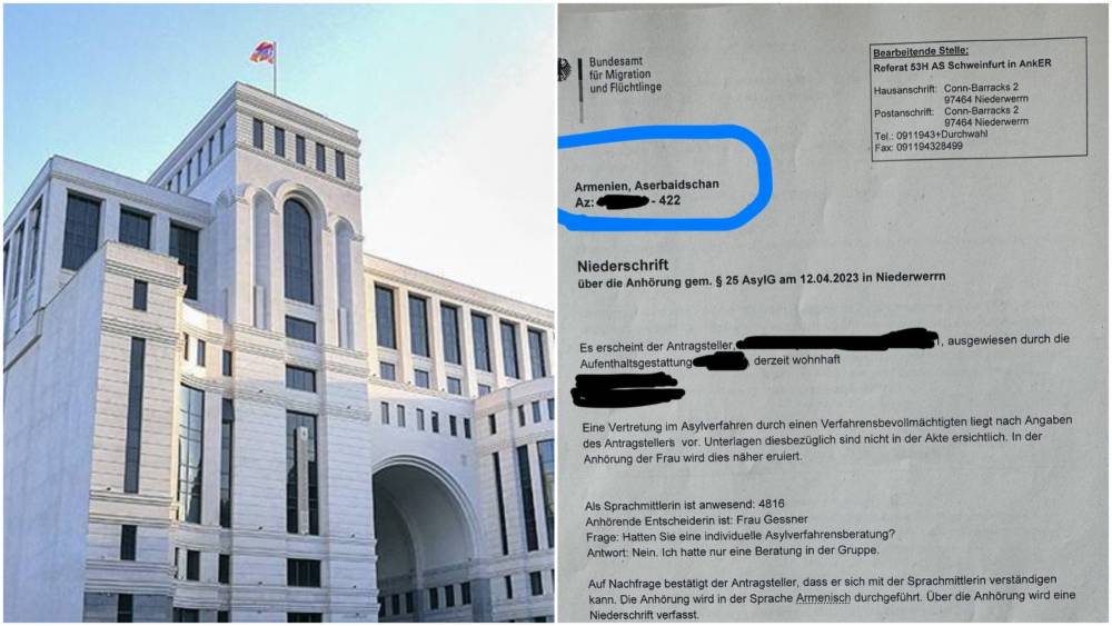 Փաստաթղթերում ծննդավայրը նշվում է Հայաստան-Ադրբեջան․ Գերմանիայի հայերի ահազանգին արձագանքել են ՀՀ ԱԳՆ-ից