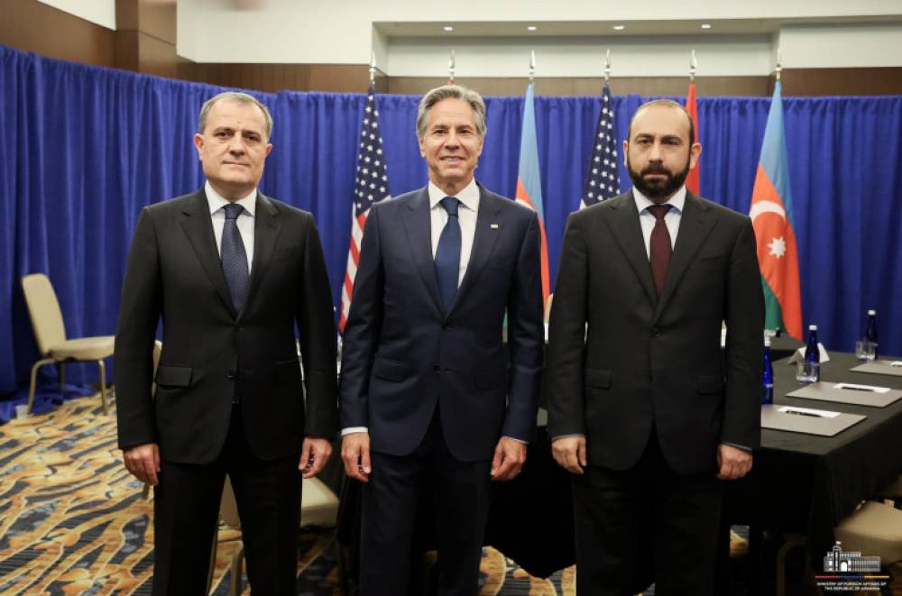 Հայաստանի ու Ադրբեջանի ԱԳ նախարարները նշել են խաղաղության պայմանագրի կնքման ուղղությամբ գրանցված առաջընթացը և համաձայնել շարունակել աշխատանքները