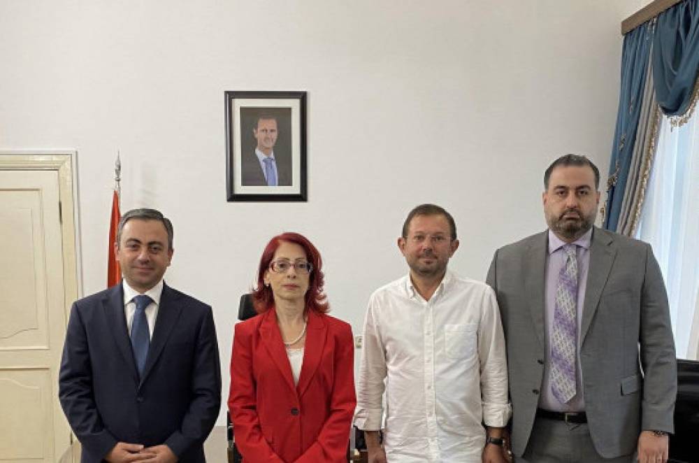Սաղաթելյանն ու Մանուկյանը Սիրիայի դեսպանի հետ քննարկել են Հայաստանում առկա քաղաքական իրավիճակը