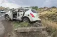 «Արծվի թևեր»-ի մոտ «Nissan Murano»-ն բախվել է երկաթե արգելապատնեշներին և հայտնվել ձորի եզրին