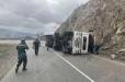 Ավտովթար՝ Սյունիքում․ իրանցի վարորդը բեռնատարով կողաշրջվել է