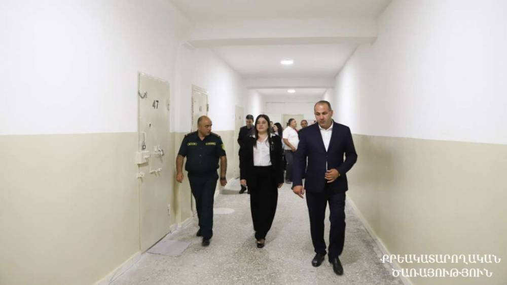 Կստեղծվի ուսումնաարտադրական կենտրոն. Ծովինար Թադևոսյանն այցելել է Վանաձոր ՔԿՀ