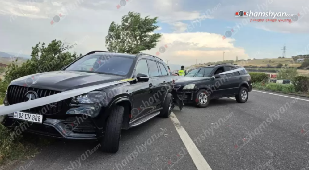 Երևան–Սևան–Իջևան ավտոճանապարհին բшխվել են «Mercedes»-ը և «Kia»-ն. կա վիրшվոր