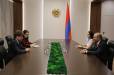 Ֆրանսիայի դեսպանն Արմեն Գրիգորյանին շնորհակալություն է հայտնել վերջին տարիների սերտ համագործակցության և աջակցության համար