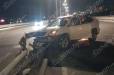 Կամրջի վրա 22-ամյա վարորդը «Lexus»-ով բախվել է երկաթե արգելապատնեշներին