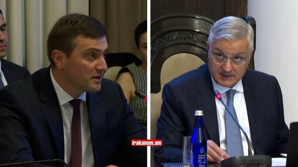 Ինչ զեկուցեց Սիմոնյանը Գրիգորյանին