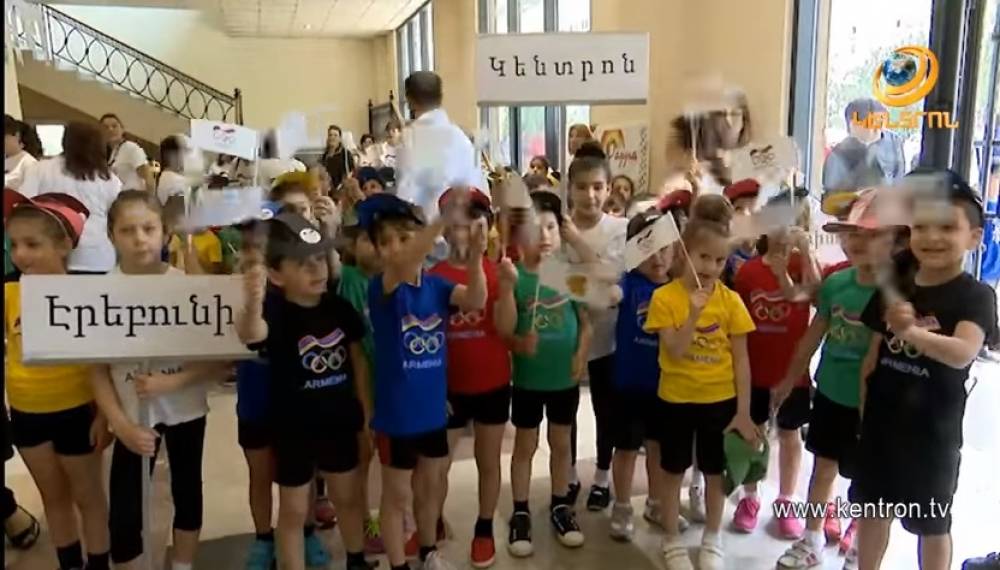 Գ.Ծառուկյանը մասնակցել է «Մենք ապագա օլիմպիականներն ենք » միջոցառմանը