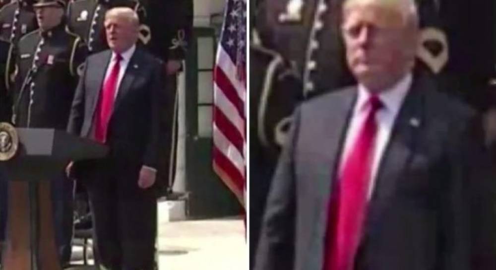 «Աստված, պահպանիր Ամերիկան».Թրամփը մոռացել է հիմնի բառերը.տեսանյութ