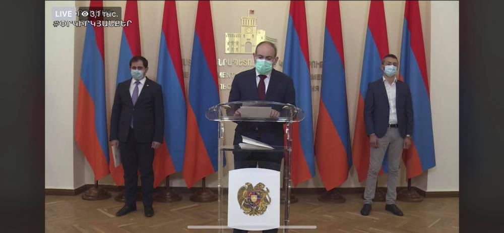 Հայաստանը կորոնավիրուսի դեմ պայքարում պարտվել է այնքան, որքան պարտվել է ԱՄՆ-ը, Ֆրանսիան, Բելգիան, Գերմանիան. Փաշինյան