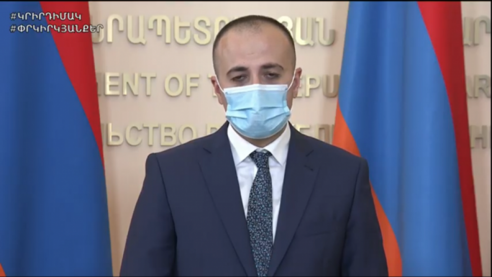 627 պացիենտ գտնվում է ծանր, կամ ծայրահեղ ծանր իրավիճակում․ Թորոսյան