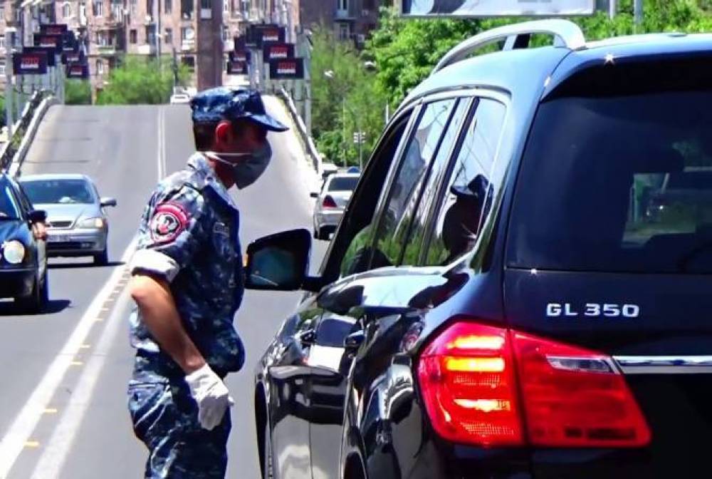 Հունիսի 26․ Ոստիկանության ուժեղացված ստուգայցերը շարունակվում են. մեկլ օրում՝ իրավախախտման 1395 դեպք