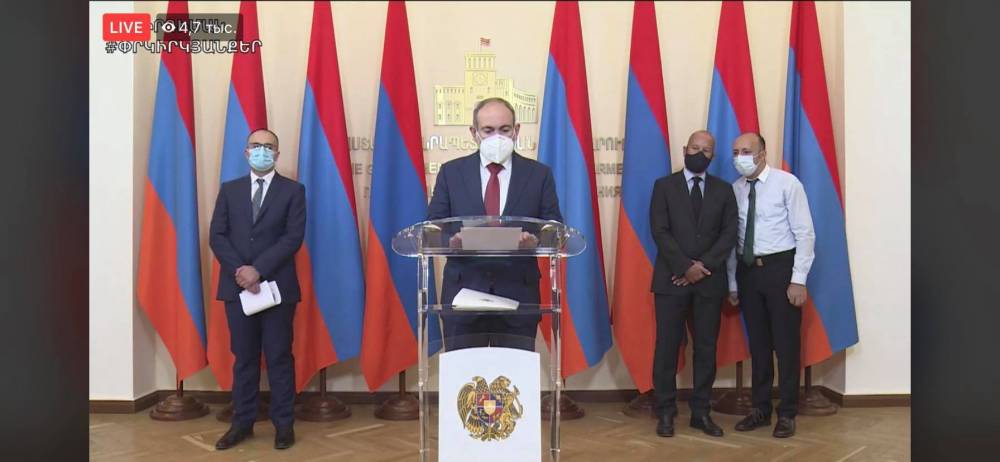 Պարետատան նիստից հետո ճեպազրույց՝ վարչապետ Նիկոլ Փաշինյանի մասնակցությամբ. ուղիղ