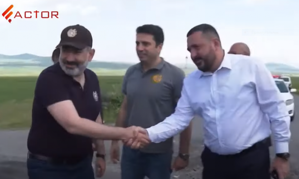 Նիկոլ Փաշինյանի քարոզարշավը Մեծ Մանթաշում․ Ուղիղ