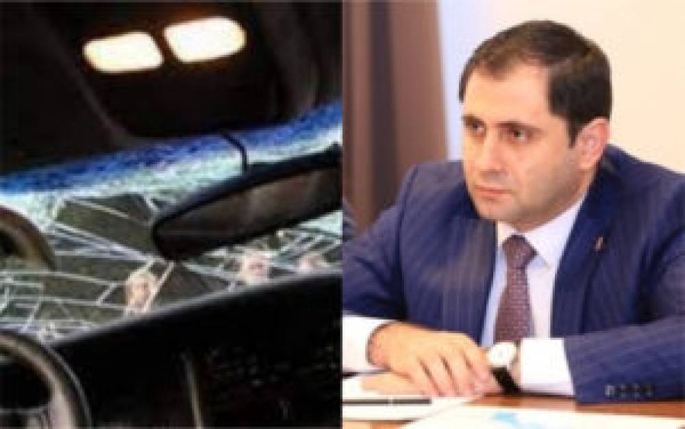 Ավտովթար Արարատի մարզում. մեքենաներից մեկը պատկանում է Սուրեն Պապիկյանին