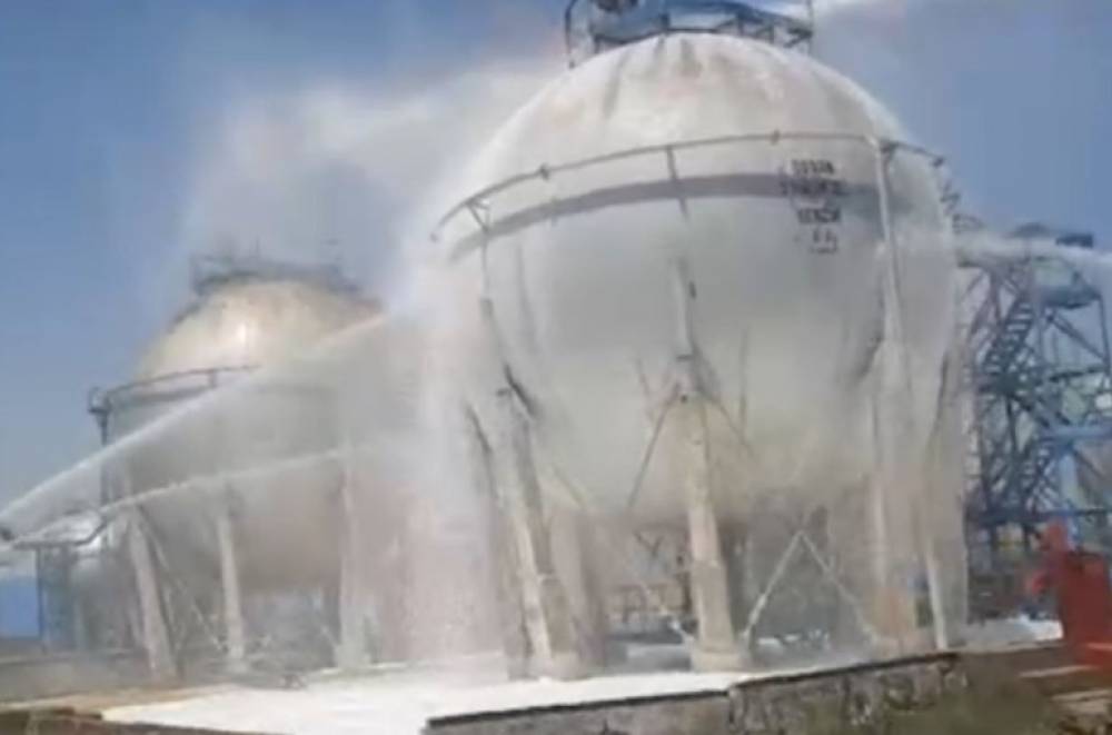 Խոշոր հրդեհ՝ Ադրբեջանի Սումգայիթ քաղաքի քիմիական գործարանում