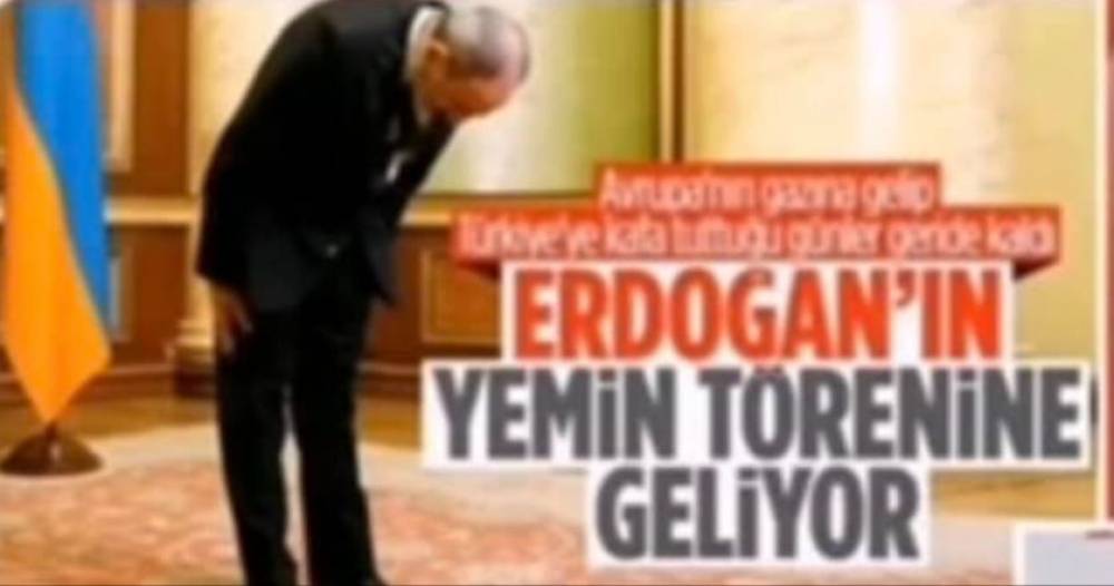 Ահա թե ինչպիսի նկար են օգտագործել թուրքական մի շարք լրատվամիջոցներ` լուսաբանելով Նիկոլի մասնակցությունը Էրդողանի երդմնակալության արարողությանը