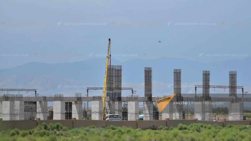 Ադրբեջանի ԶՈՒ-ն կրակ է բացել Երասխում  կառուցվող գործարանի ուղղությամբ
