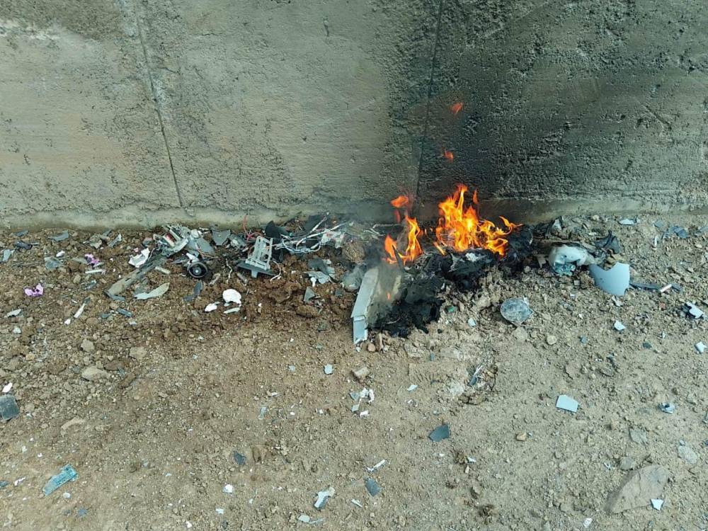 Հունիսի 15-ին՝ ժամը 15:10-ին, Ադրբեջանի ԶՈՒ-ն Կապանի հայկական դիրքի վրա կիրառել է ԱԹՍ(լուսանկար)