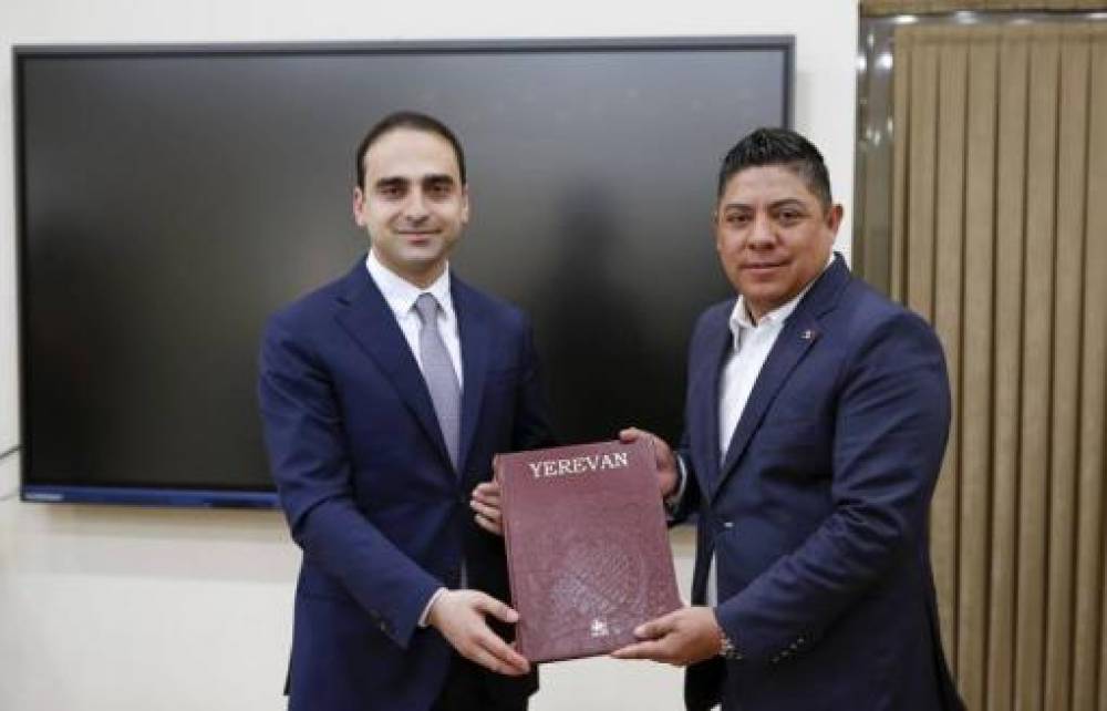 Մեկ նպատակ կա՝ Երևանը դարձնել «խելացի քաղաք»․ հանդիպել են Սան Լուիս Պոտոսի նահանգապետն ու Ավինյանը