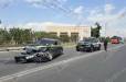 Երևանում բախվել են «Mercedes»-ը, «Opel»-ը, «Subaru»-ն. վերջինը հայտնվել է կանաչ գազոնում. կա վիրավոր
