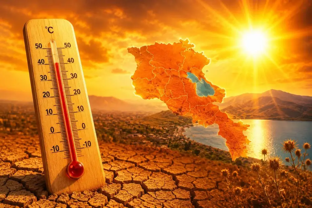 Այսօր գրանցվել են նոր ջերմաստիճանային ռեկորդներ