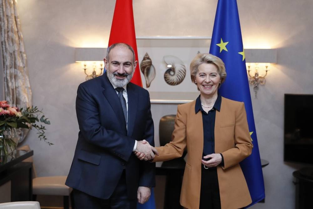Ուրսուլա ֆոն դեր Լայենը հայտարարել է, որ պատրաստվում է Հայաստանին տրամադրել ավելի քան 50 մլն եվրոյի անհապաղ աջակցության փաթեթ