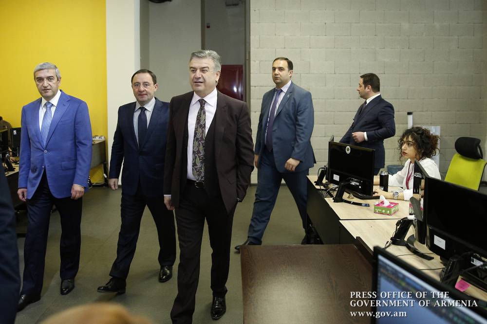 Վարչապետը ծանոթացել է ՏՏ ոլորտում գործունեություն ծավալող SoftConstruct ընկերության գործունեությանն ու ծրագրերին