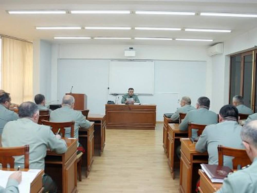 Հայաստանի ԶՈՒ ղեկավար կազմը խորհրդակցություն է անցկացրել