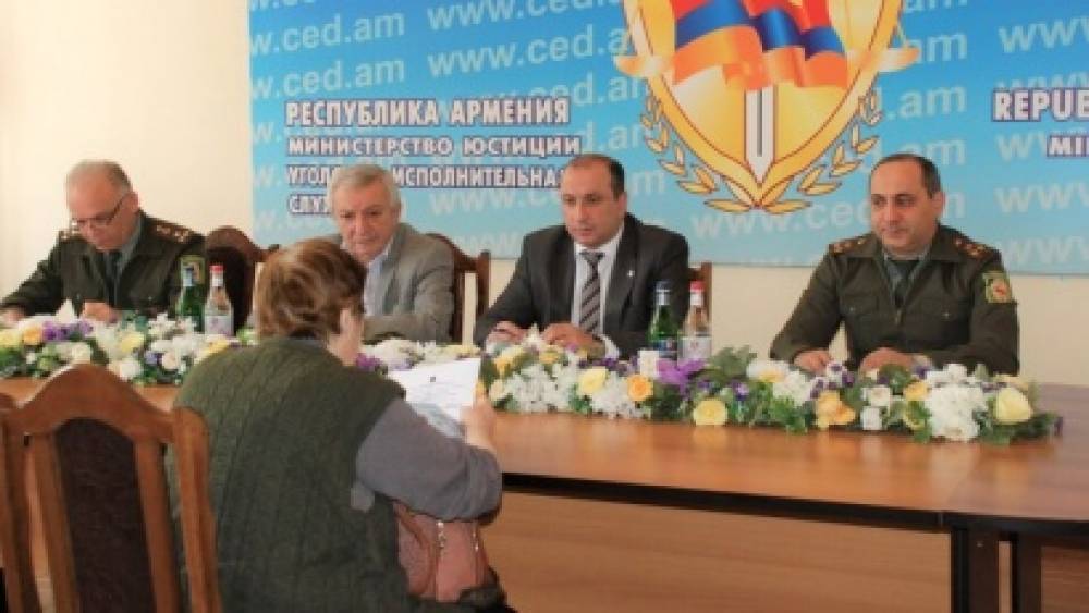 ՀՀ ԱՆ քրեակատարողական ծառայությունում իրականացվել է քաղաքացիների հերթական ընդունելություն