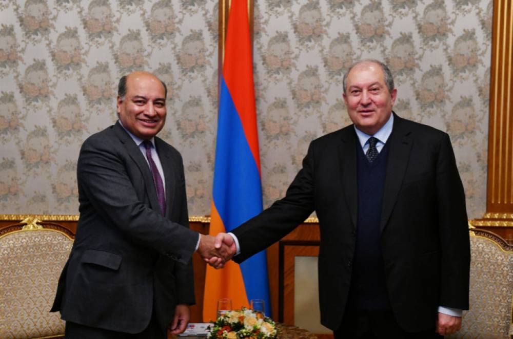 Նախագահ Սարգսյանը ՎԶԵԲ նախագահի հետ հանդիպմանն առաջարկել է հատկապես ուշադրություն հատկացնել Գյումրիում ծրագրերի իրականացմանը