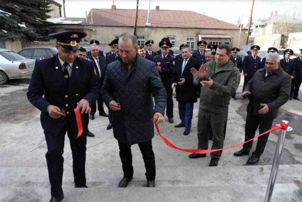 Քննչական կոմիտեի նախագահը մասնակցել է Գավառի քննչական բաժնի շենքի բացման արարողությանը