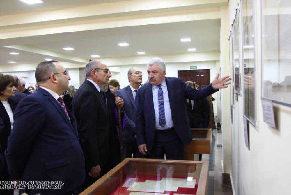 Բակո Սահակյանը ներկա է գտնվել Արամ Մանուկյանի 140-ամյակին նվիրված ցուցահանդեսի բացմանը